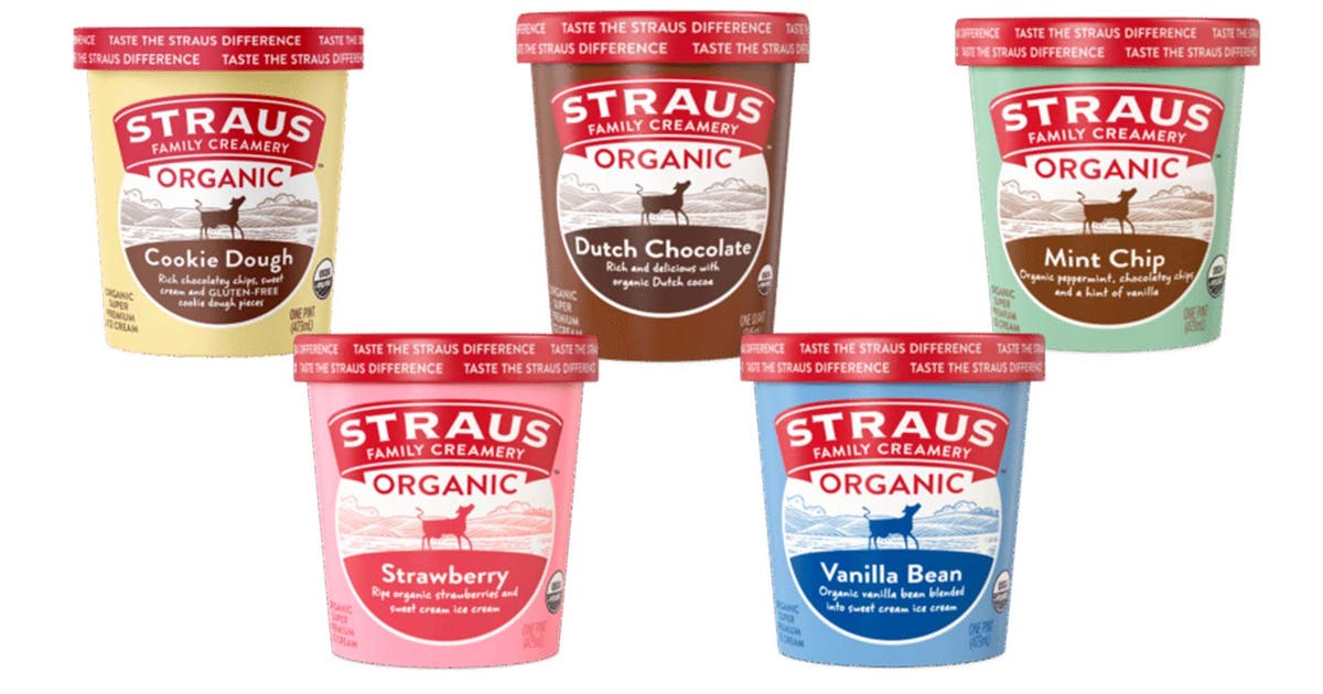 Organic ice cream recalled in several states