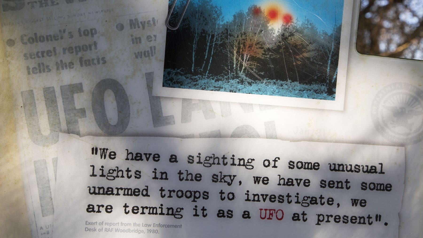 Trump teases release of “very interesting" UFO files