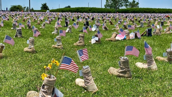 Boots of Honor Memorial visits Tennessee to honor service members killed since 9/11