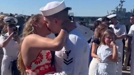 USS Gerald R. Ford returns home after record 326-day deployment