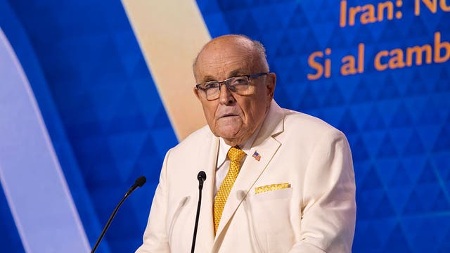 Former New York Mayor Rudy Giuliani in critical condition