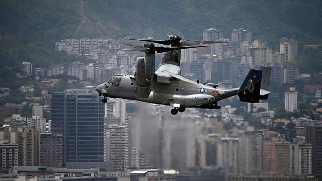 US Marines conduct rapid-response drill in Venezuela months after Maduro ouster