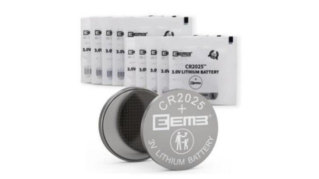 Lithium batteries sold on Amazon recalled for swallowing hazard