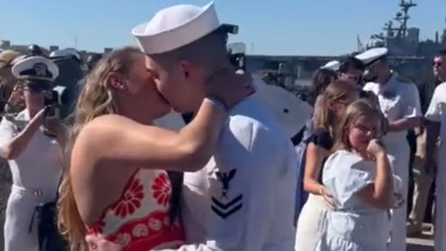 USS Gerald R. Ford returns home after record 326-day deployment