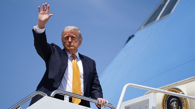 Trump departs for Beijing for summit with Chinese leader Xi Jinping