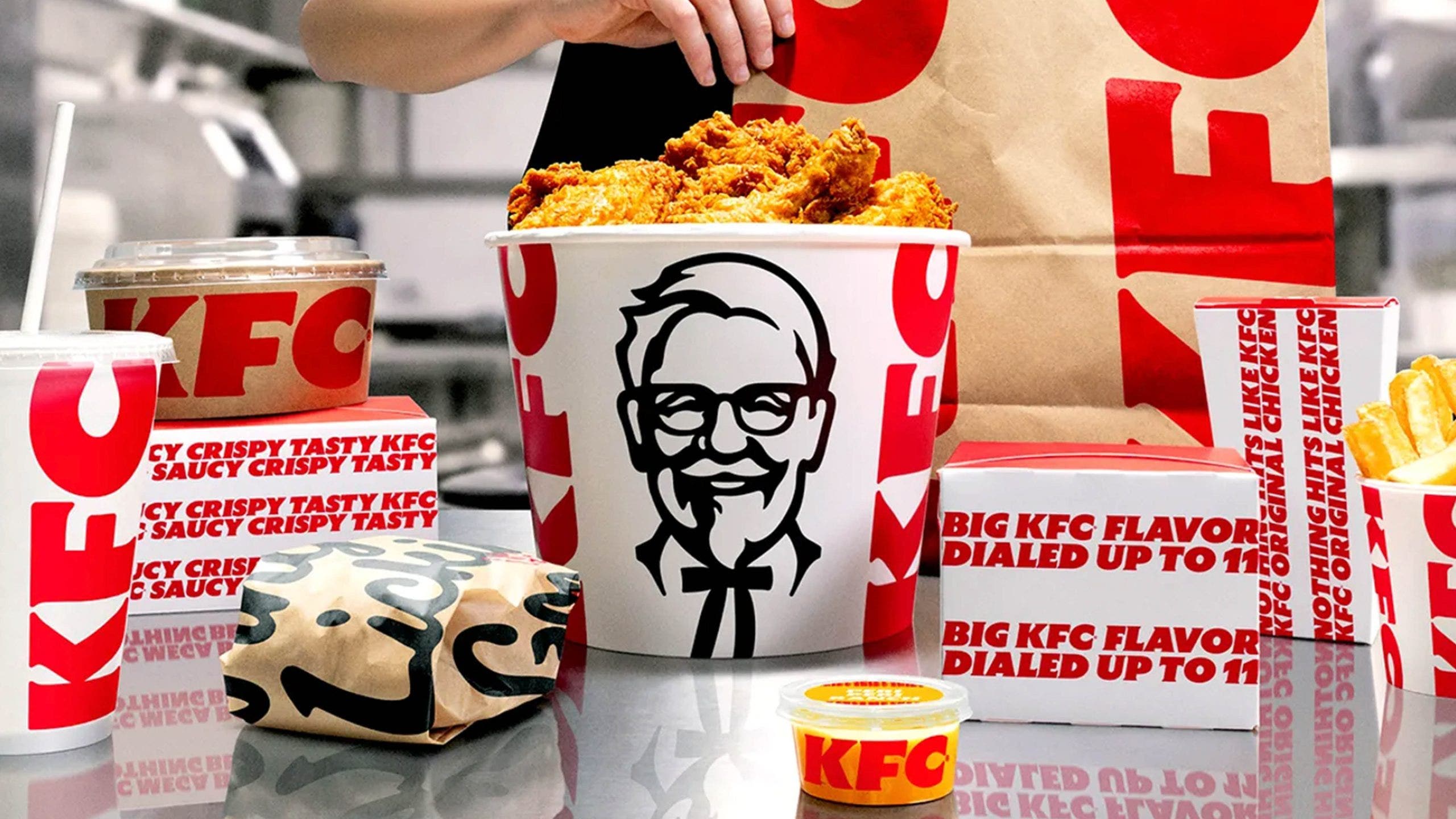 KFC adds new menu items, updates logo as part of global brand refresh