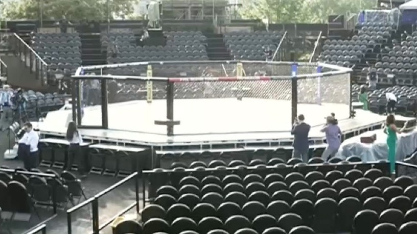 Inside the Octagon at the White House
