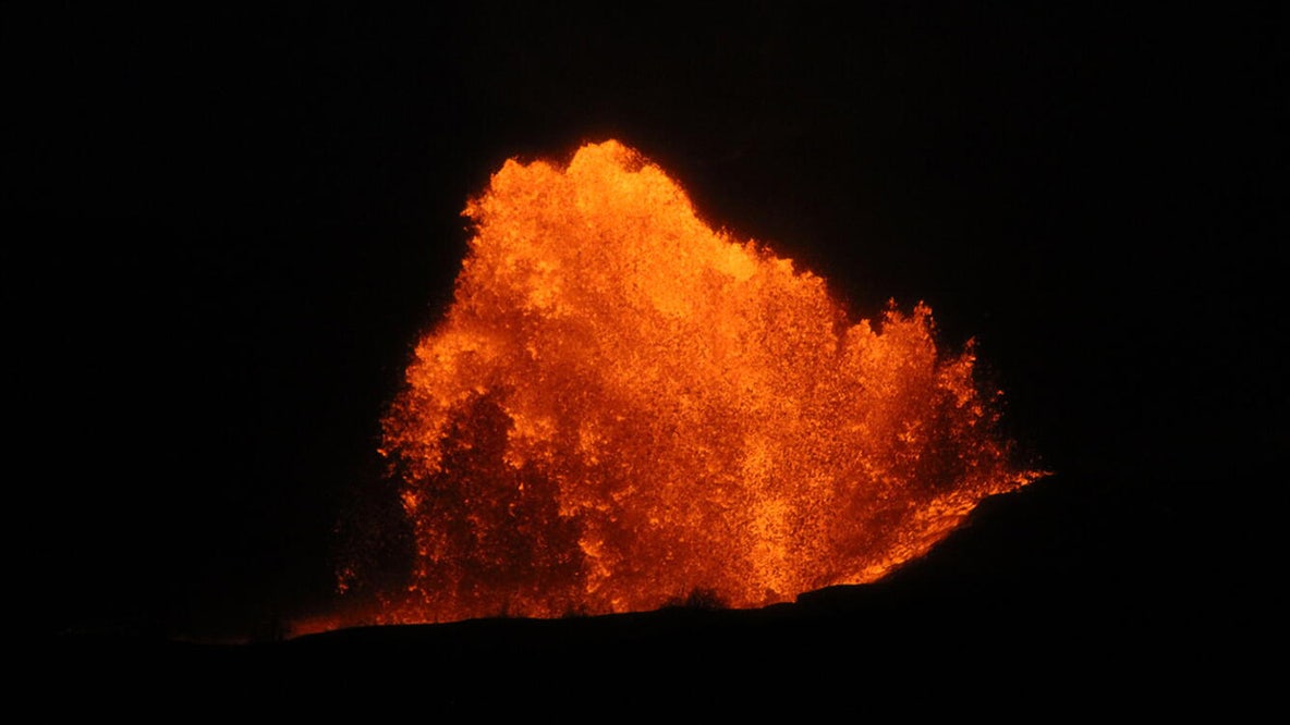 Gallery: Latest fountain of lava breaks record at Hawaiian volcano