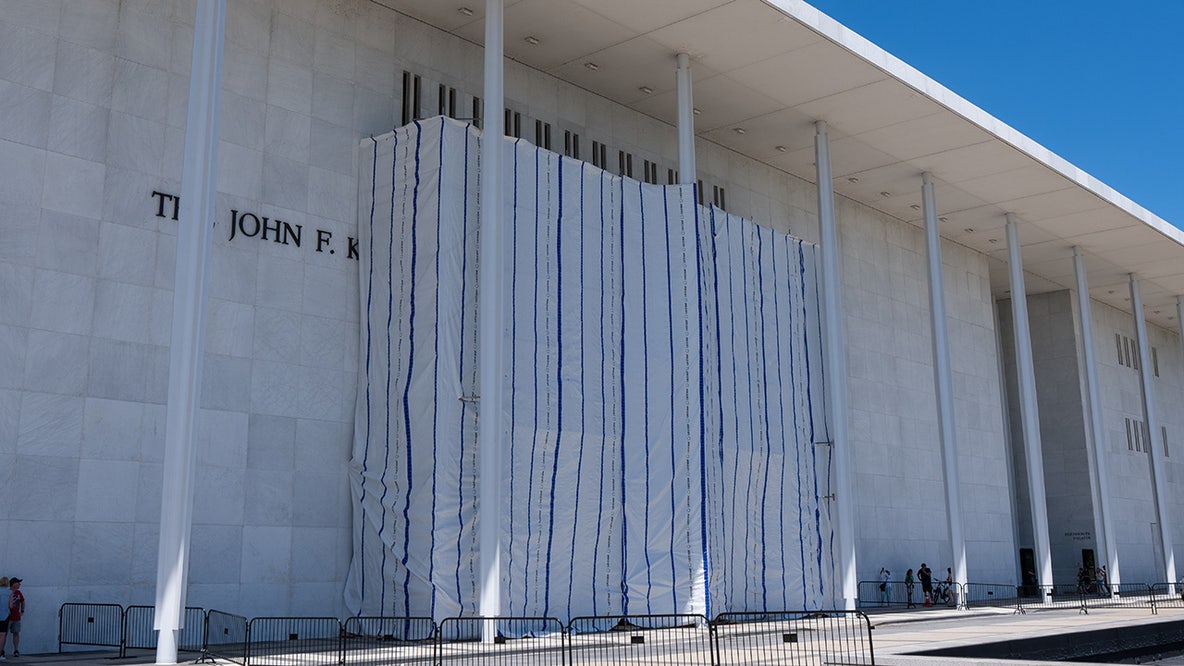 President Trump's name removed from Kennedy Center - but it's hard to see that