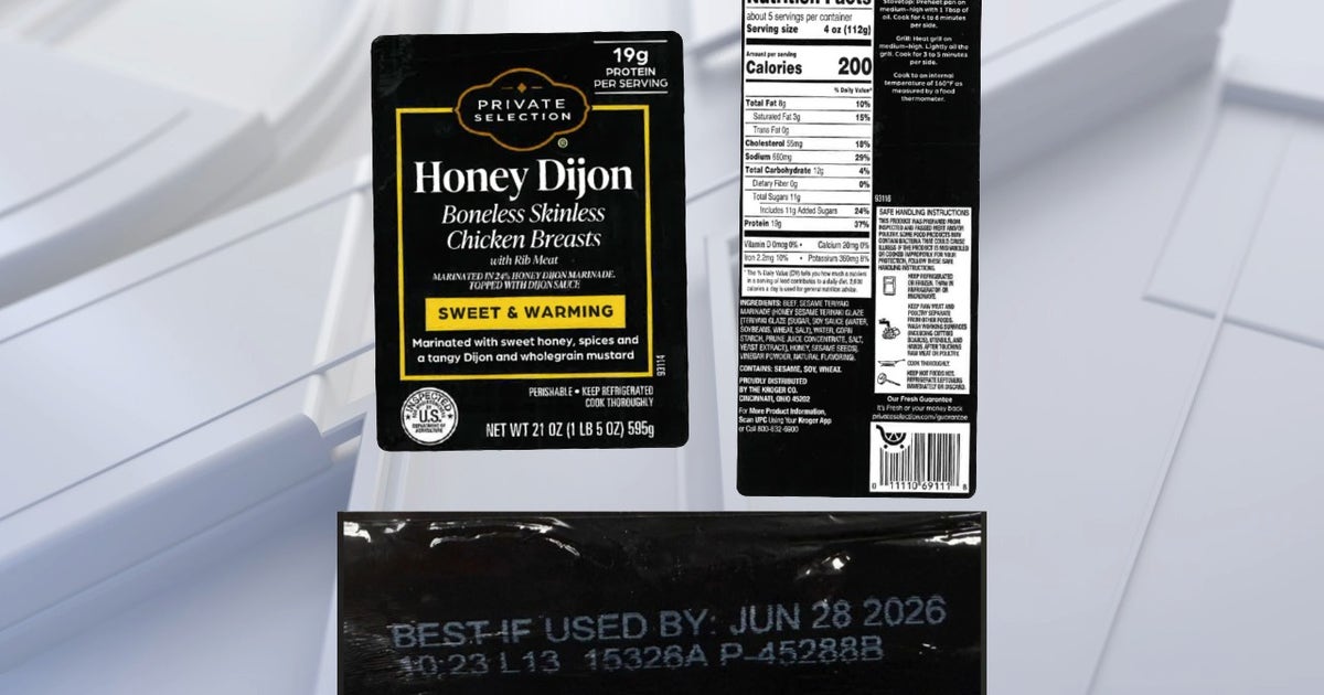 O USDA emite um alerta de saúde para peitos de frango desossados vendidos nas lojas Kroger e Fred Meyer