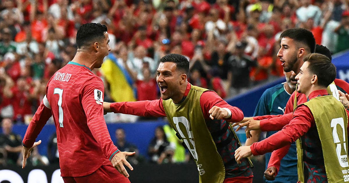 Cristiano Ronaldo becomes first to score in six World Cups