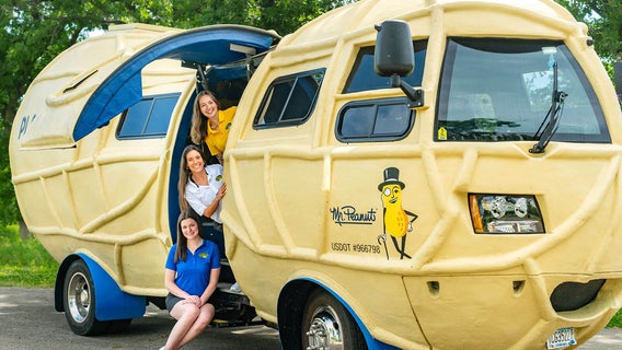 Meet the first-ever all-female Peanutter crew who are hitting the road in the Planters NUTmobile