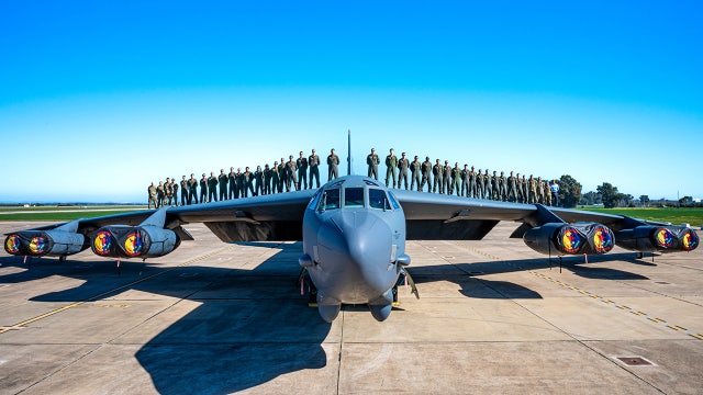 The B-52 Stratofortress is as massive as its contribution to the Air Force
