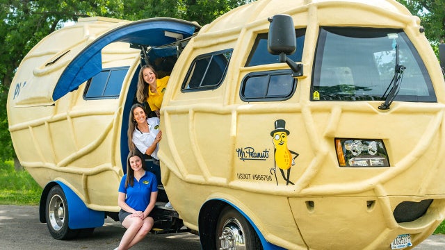 Meet the first-ever all-female Peanutter crew who are hitting the road in the Planters NUTmobile