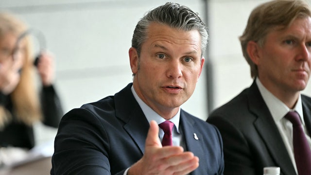 Hegseth appears to use D-Day speech to talk about immigration