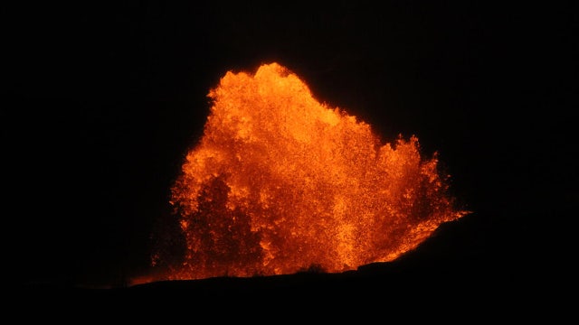 Gallery: Latest fountain of lava breaks record at Hawaiian volcano