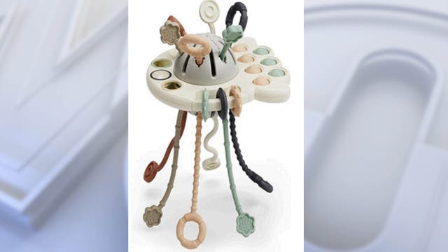 Teething toy, sold on Amazon, recalled after choking reports