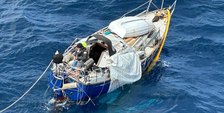 Cruise ship diverts 120 miles to rescue 74-year-old sailor stranded off Oregon coast