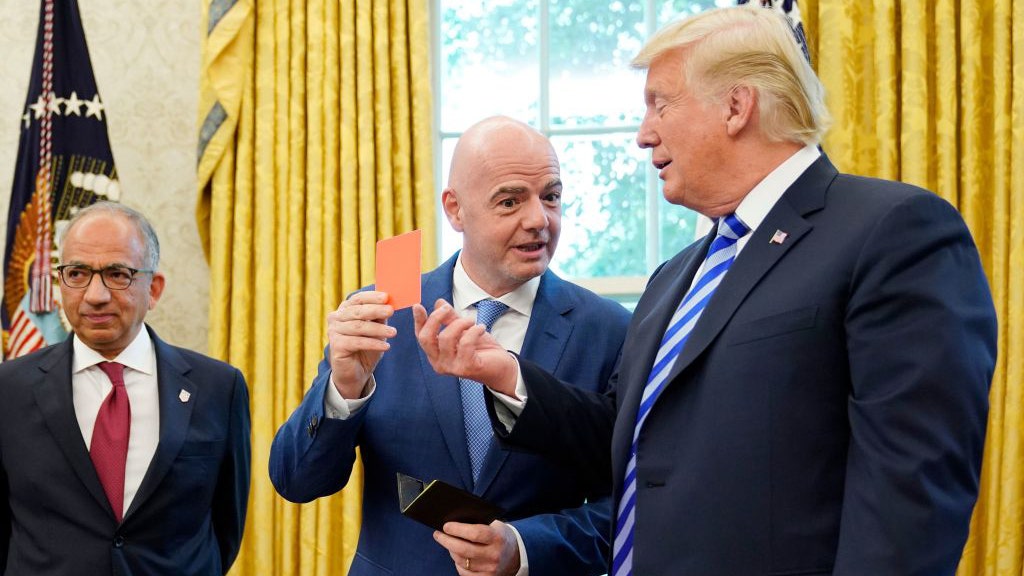 FIFA boss faces calls for investigation over Trump contact in red card reversal