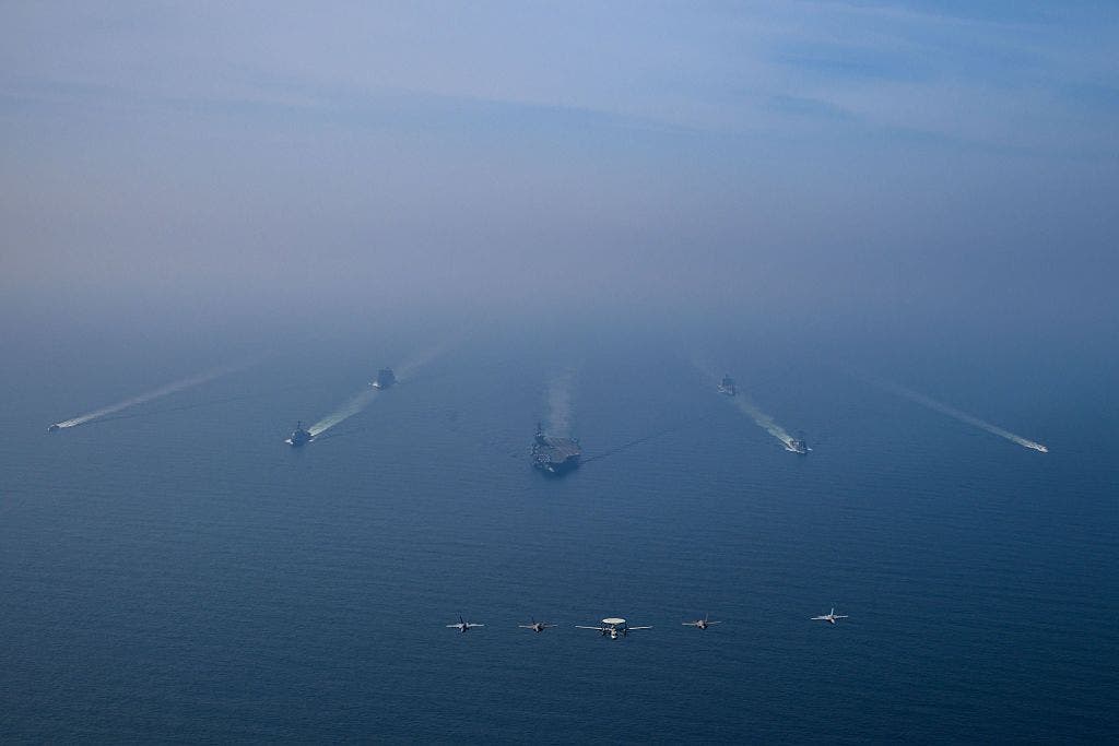 US Navy suspends search for sailor missing after helicopter crash in Arabian Sea