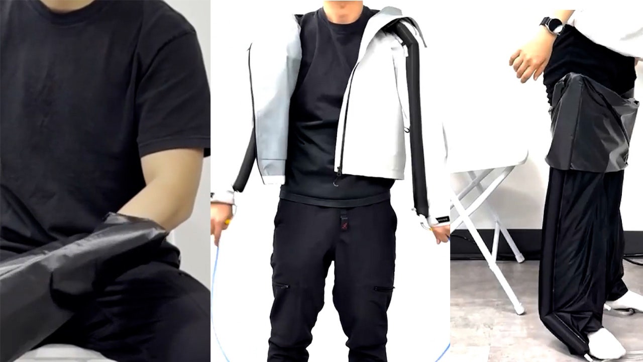 New robotic clothes allow you to suit up hands-free