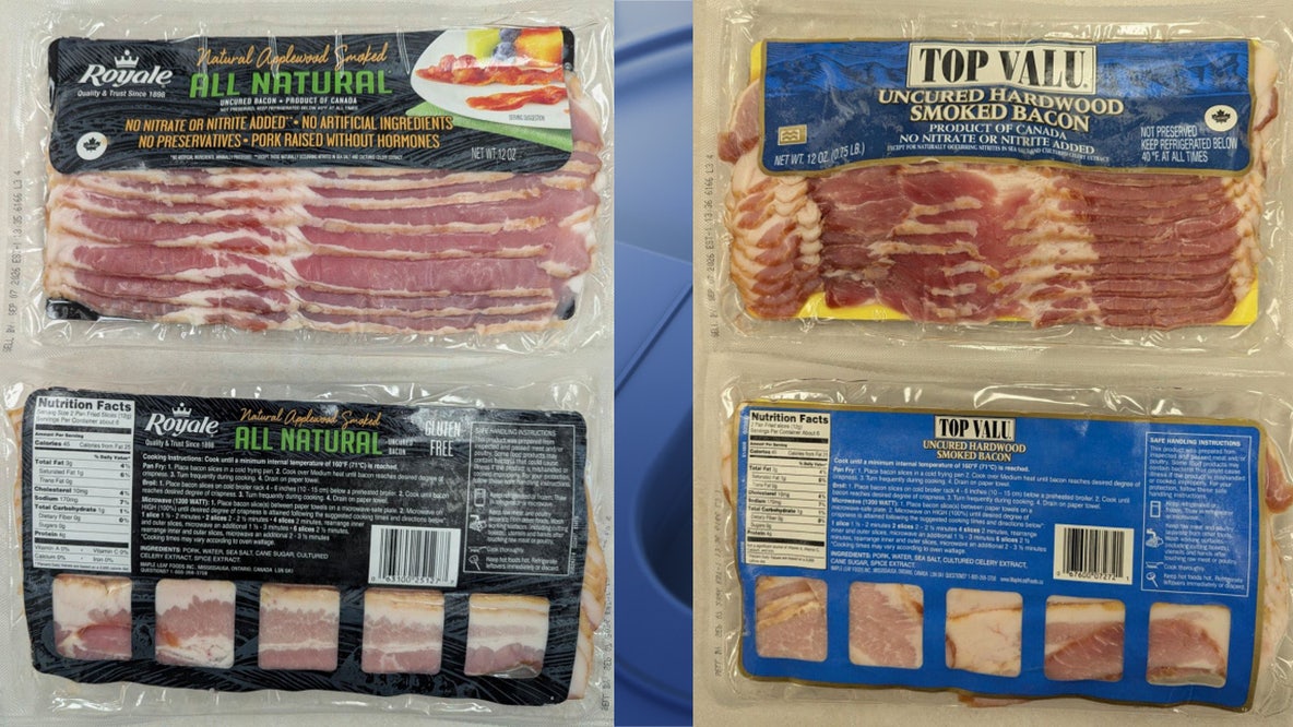 Over 12,000 pounds of imported smoked bacon recalled over inspection issues