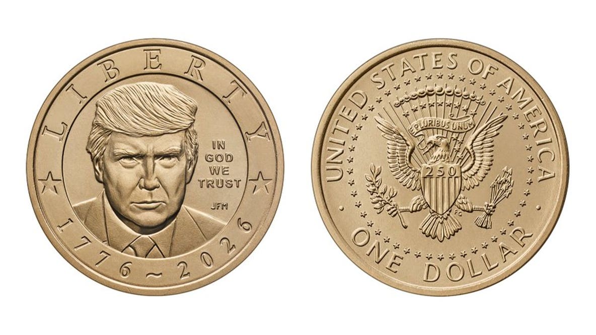 See it: Trump commemorative $1 gold coin revealed