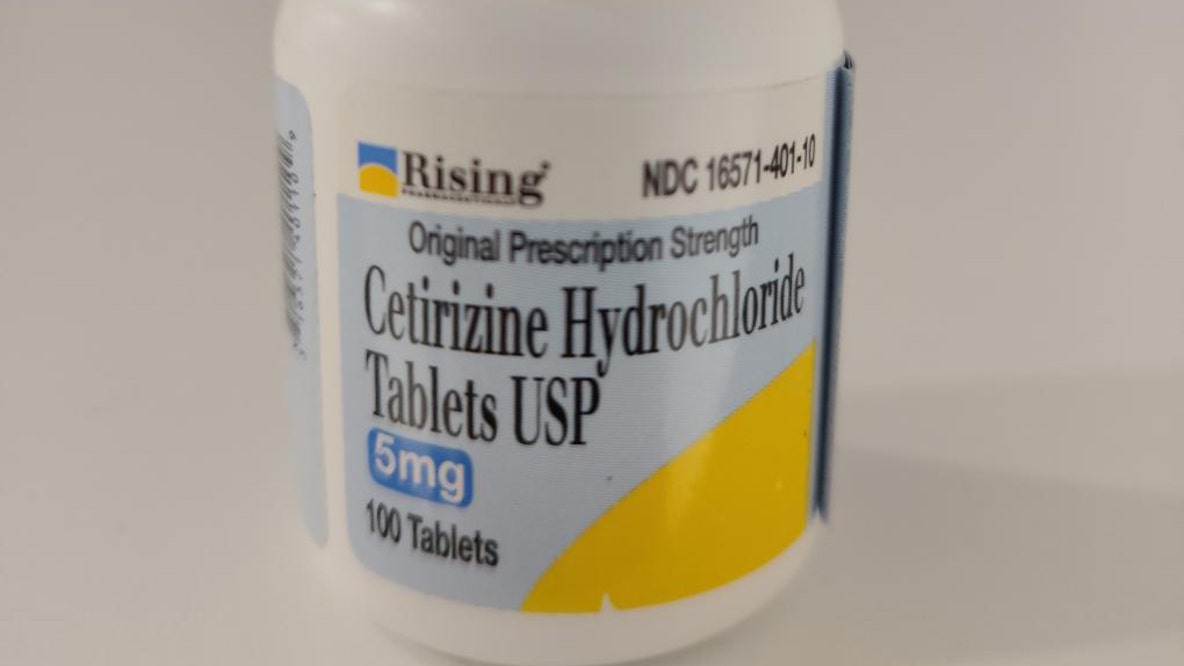 Allergy medication recall: Cetirizine tablets pulled over contamination risk