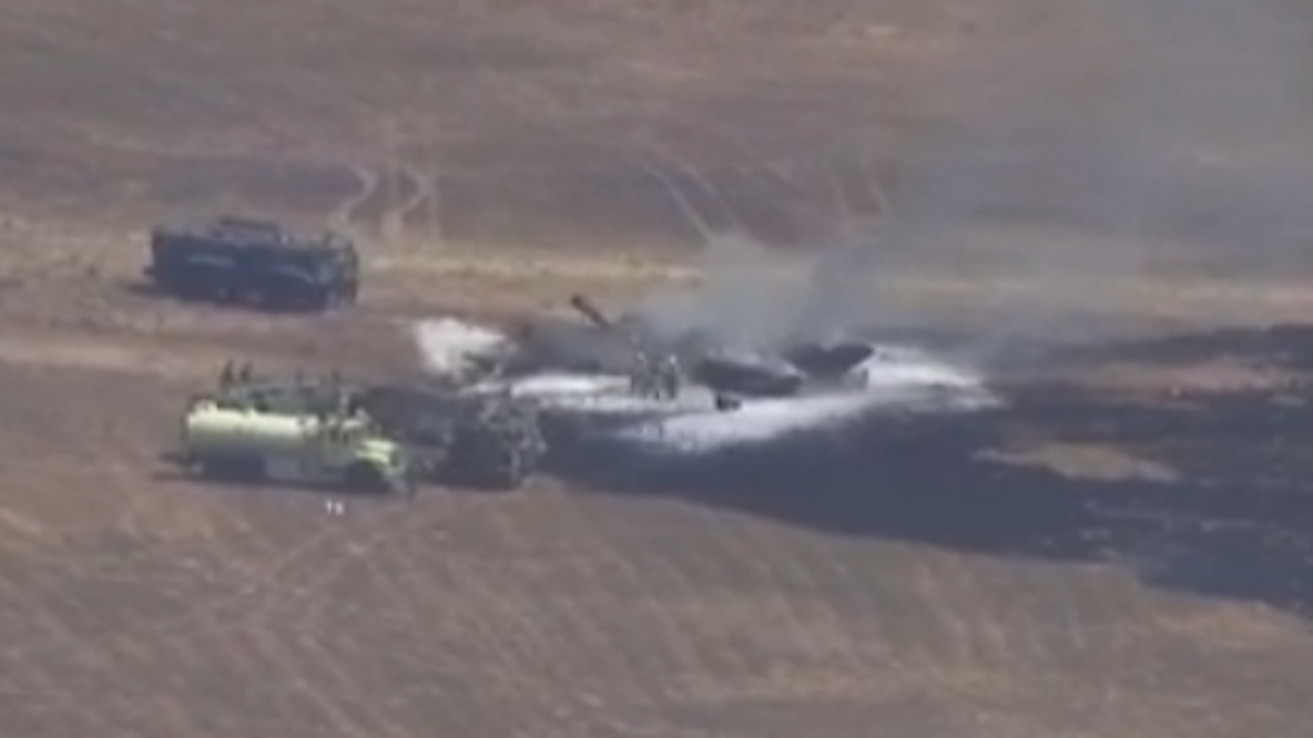 F-35 involved in 'aircraft mishap' at California Marine base, heavy smoke seen