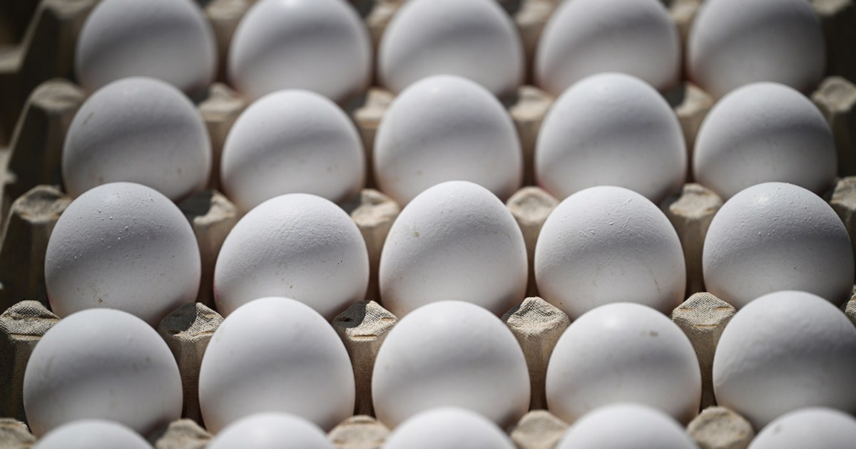 Recolhendo 1,5 milhão de ovos vendidos em Kroger, Brookshire e lojas menores