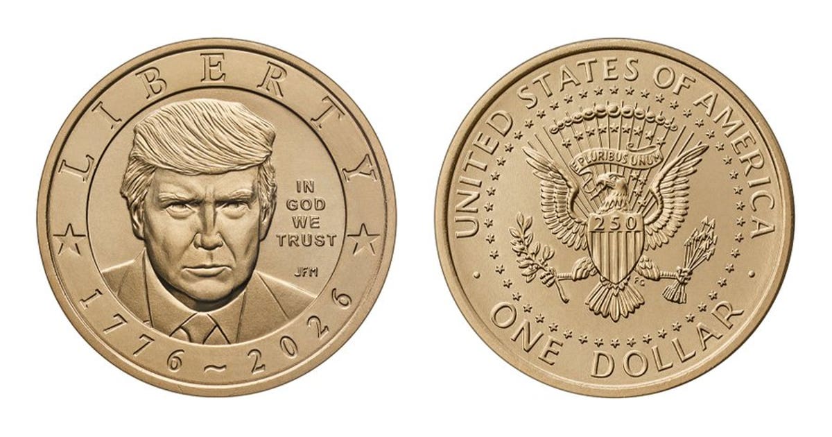 See it: Trump commemorative $1 gold coin revealed
