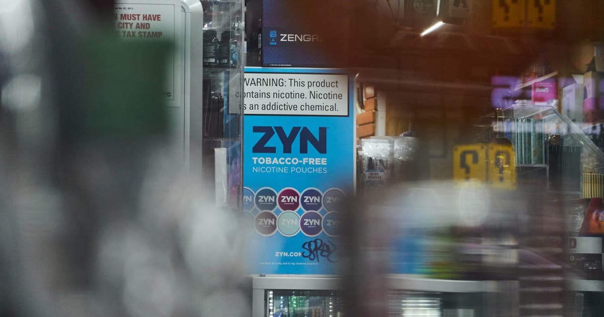 FDA autoriza a comercialização de 20 bolsas de nicotina ZYN com declaração de risco revisada