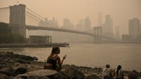 Trump blames Canada for wildfire smoke, threatens added tariffs