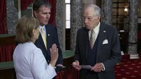 Darline Graham Nordone sworn in to finish her brother Sen. Lindsey Graham's term