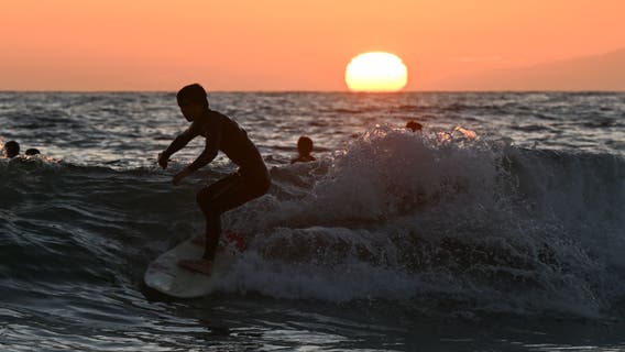Global ocean temperatures hit record high for this time of year