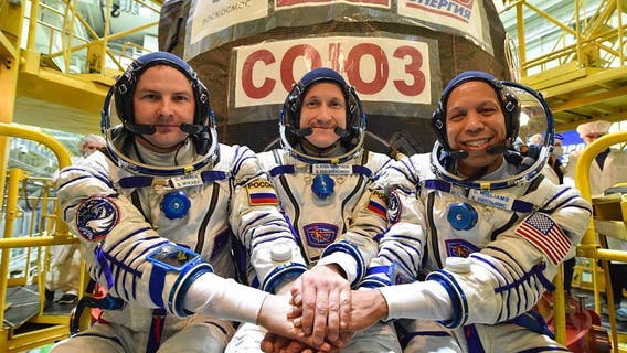 U.S.-Russian space crew lands safely after 241 days aboard ISS