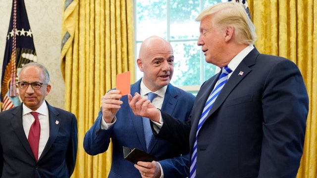 FIFA boss faces calls for investigation over Trump contact in red card reversal