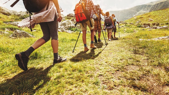 Nurse impaled by pole during hike forced to trek 10 miles for help: 'A freak thing'