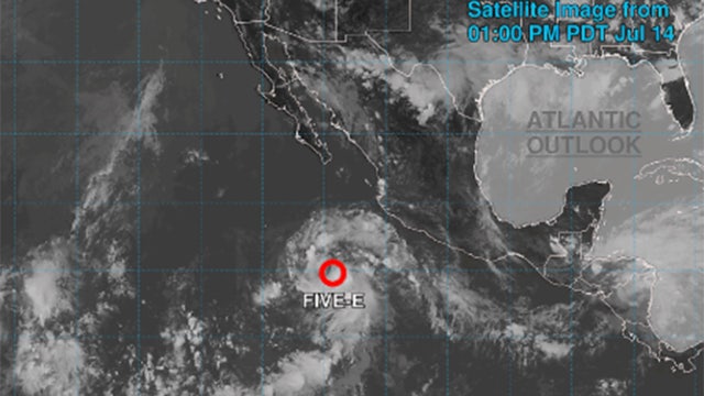 Tropical depression off Mexico could become a hurricane, NHC says