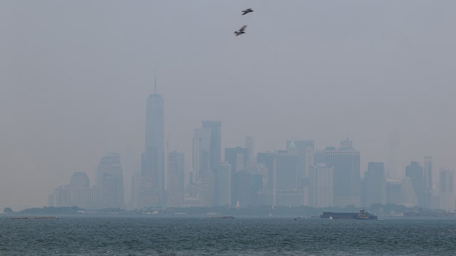 Wildfire smoke chokes skies in Midwest and Northeast