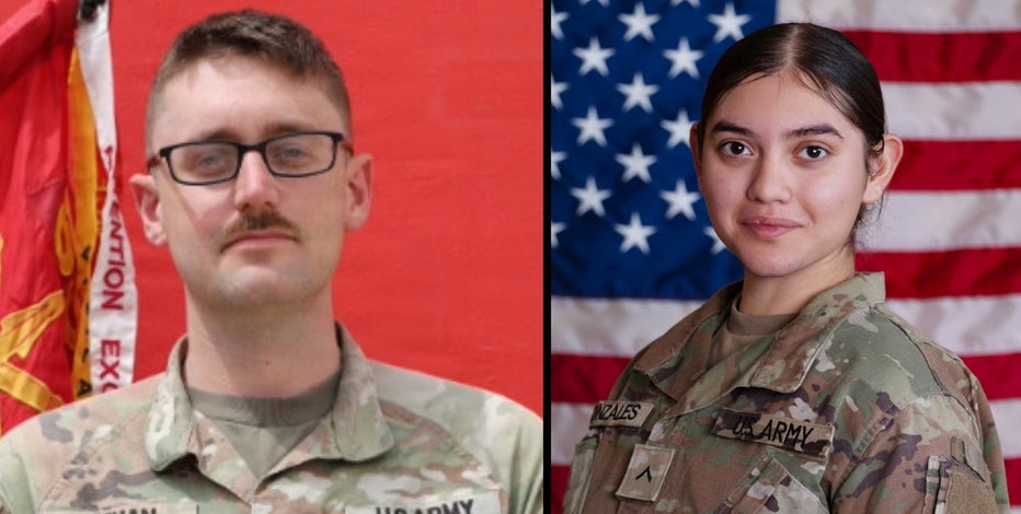 Pentagon identifies two soldiers killed in Jordan