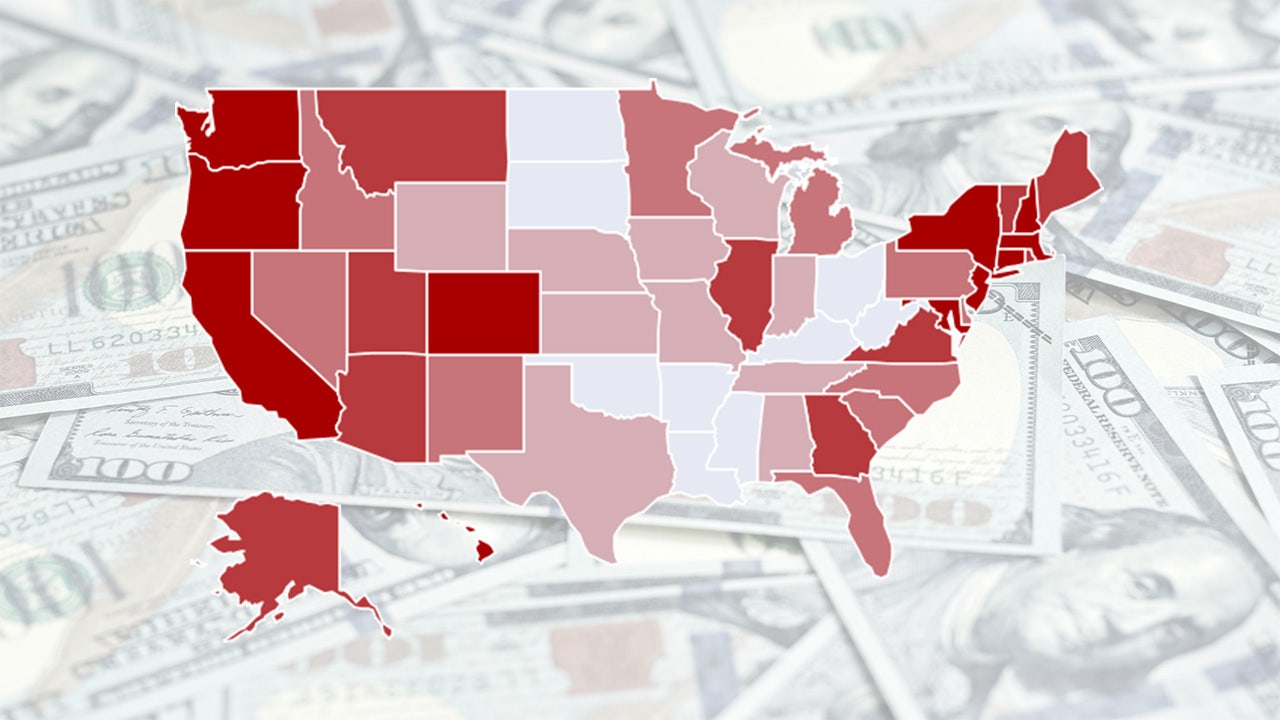 Here's how much it costs to live comfortably in your state for 2026