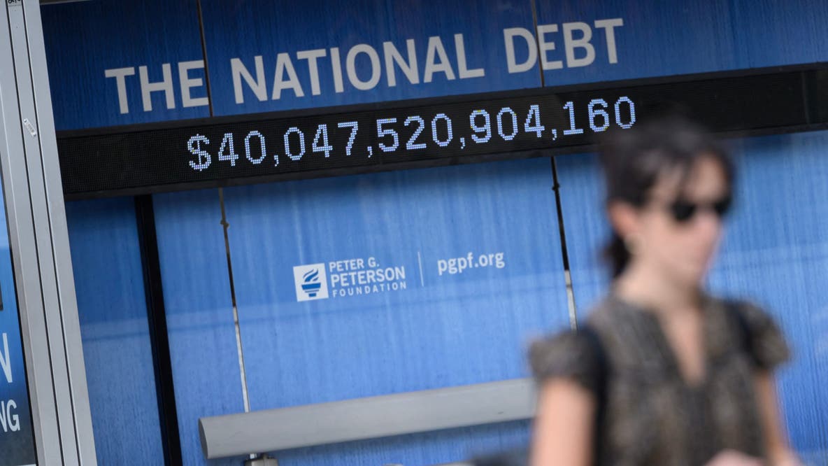US national debt surpasses record $40 trillion