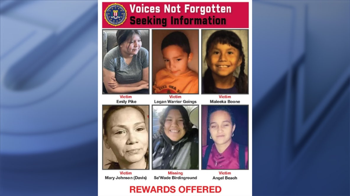 FBI offering $25K rewards for unsolved crimes against Native Americans
