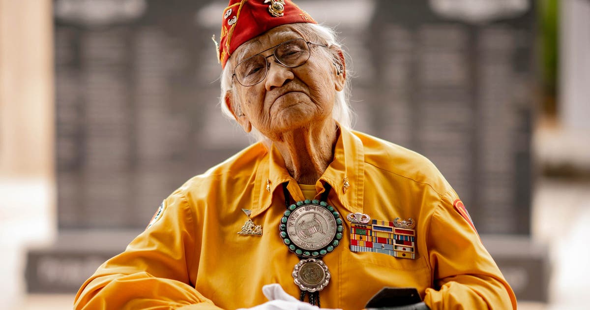 One of the last living WWII Navajo Code Talkers to be honored Friday