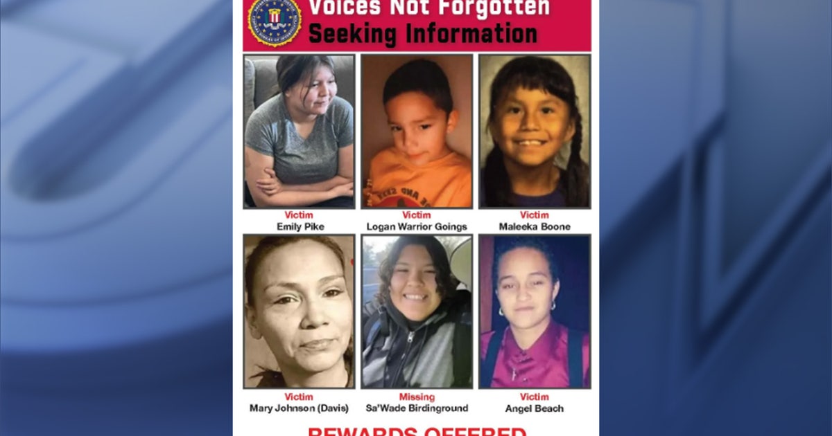 FBI offering $25K rewards for unsolved crimes against Native Americans