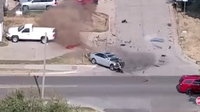 Oklahoma police chase ends in wild crash