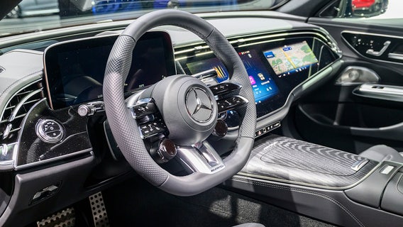 Burned and branded: Drivers sue Mercedes-AMG over front seat logo