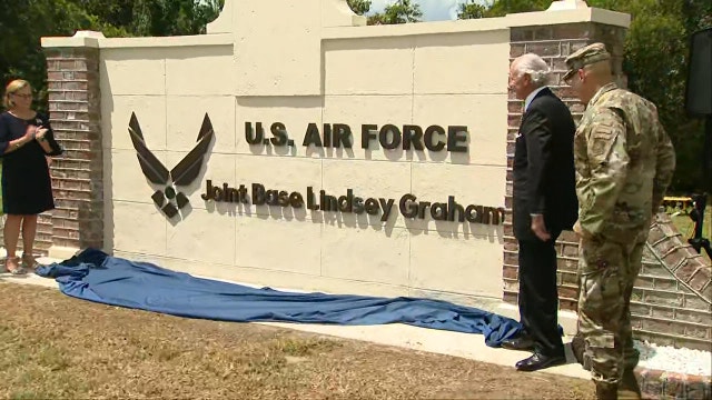 Joint Base Charleston re-named Joint Base Lindsey Graham in honor of late senator