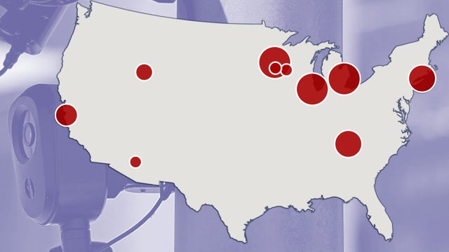 Map: Flock cameras targeted by vandals across US